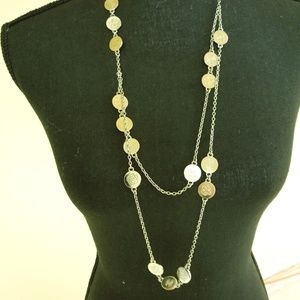 CHANEL  Necklace  - Silvertone